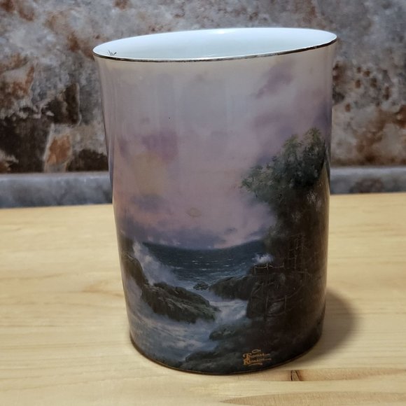 VTG Thomas Kincade Lighthouse Mug Beacon of Hope Bradford Edition 2002 - Picture 11 of 17